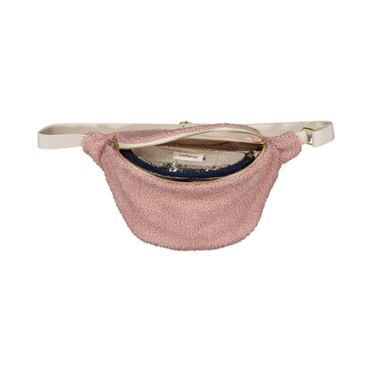 Banane à langer moumoute rose - Pink