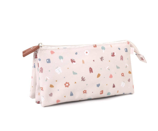 Trousse 3 Compartiments Nature Géométrique