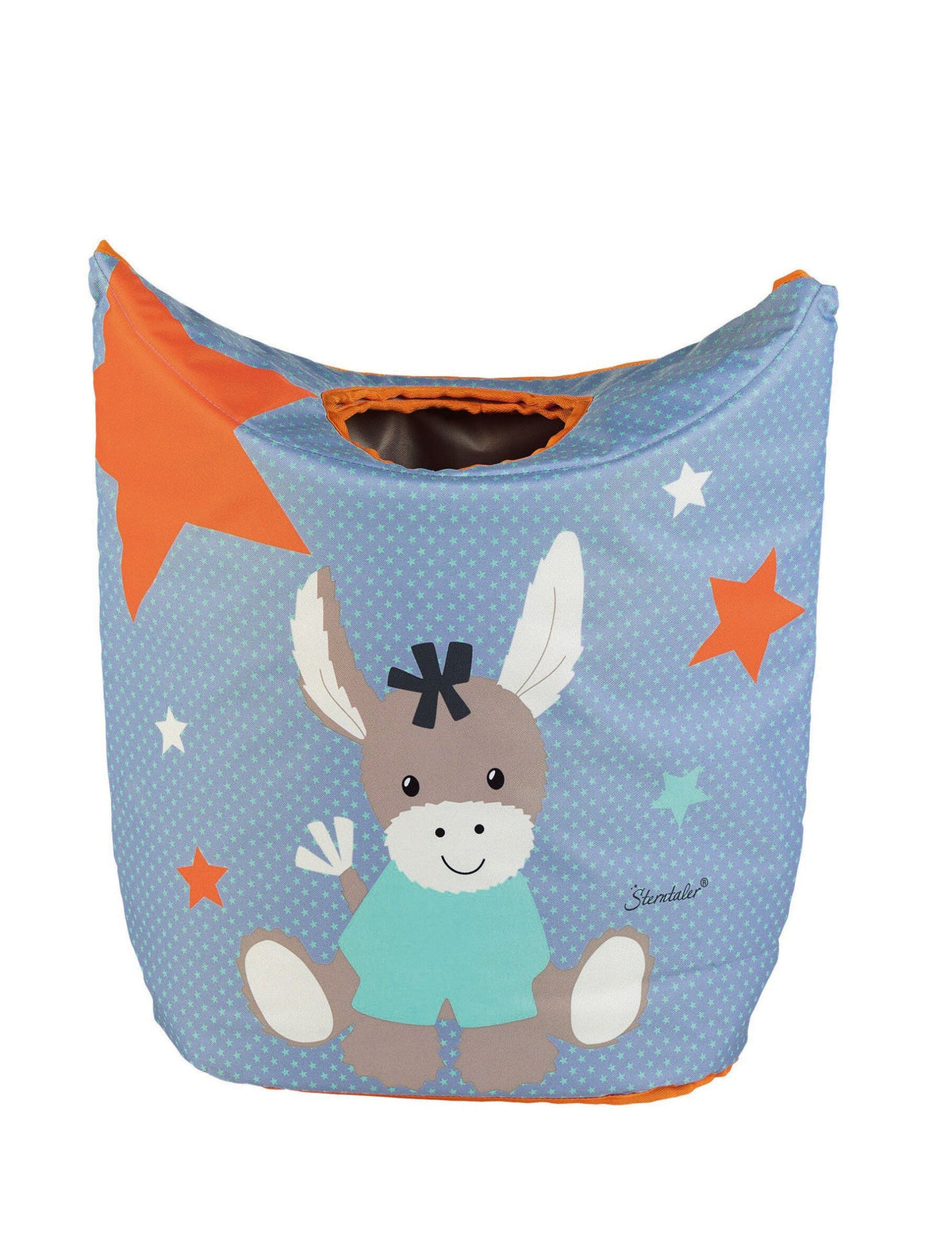 Panier de rangement Âne Emmi - bleu et orange – vue 2