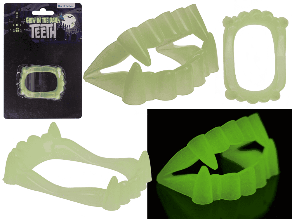 Teeth – phosphorescent