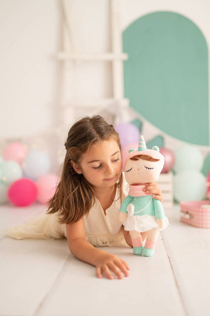 Poupée Licorne Lili en Tissu