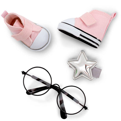 Ensemble de chaussures et d'accessoires de 20 cm
