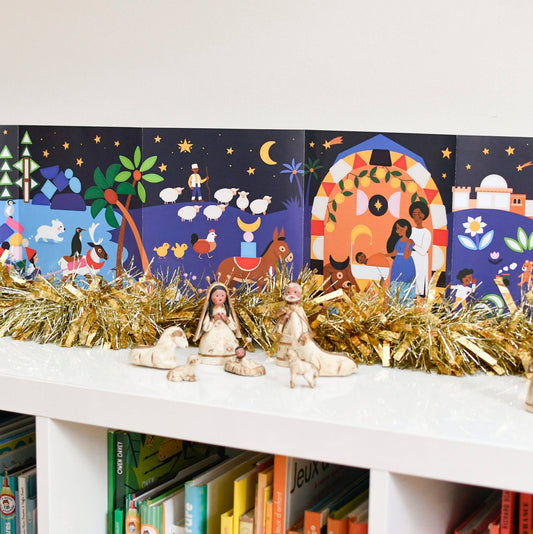 Noël - Poster Panorama en sticker 3+