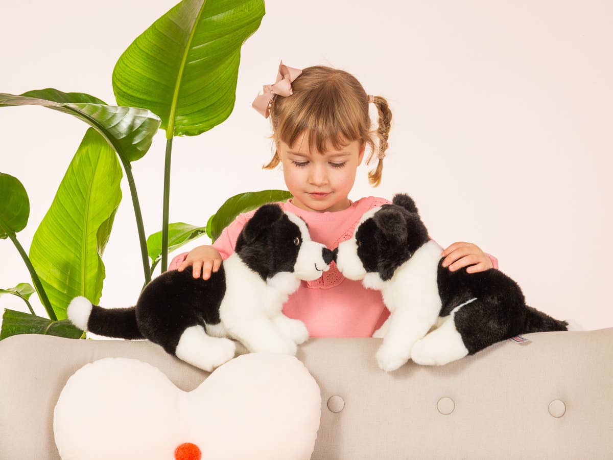 Peluche Chiot Border Collier