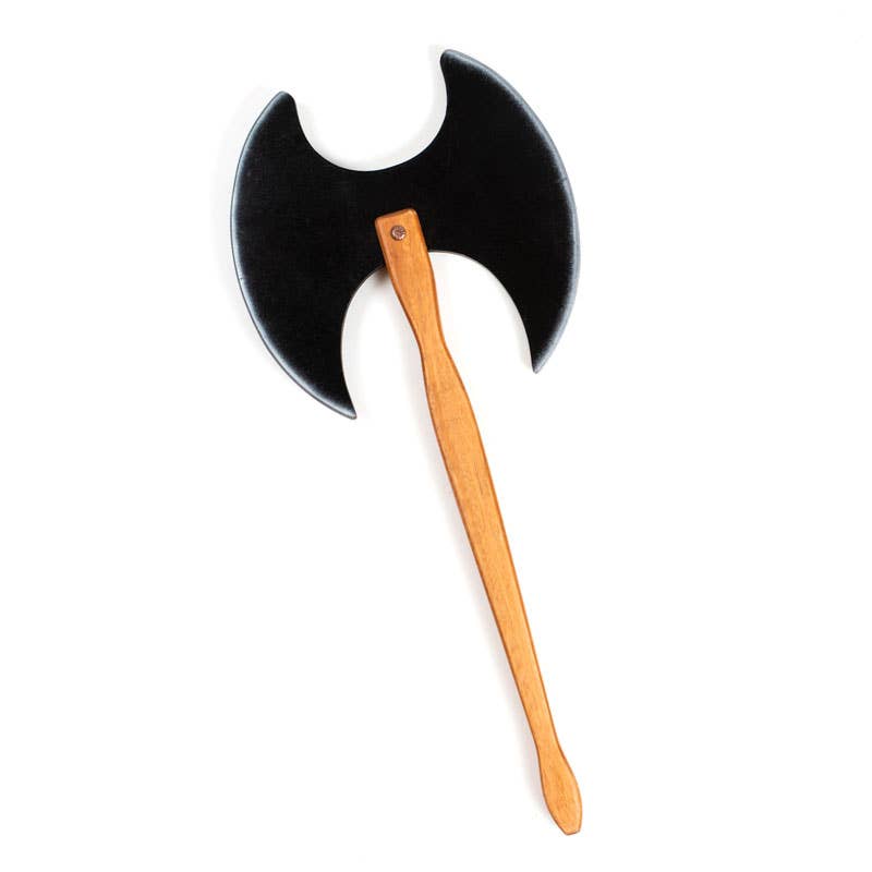 HACHE NOIRE DOUBLE - KALID MEDIEVAL
