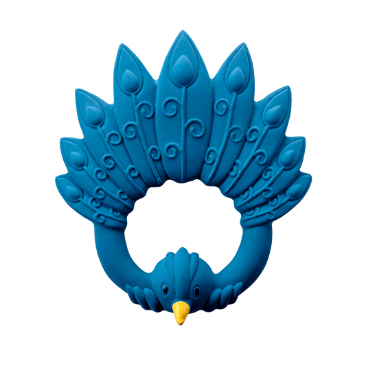 Anneau de dentition Paon Bleu - Natruba