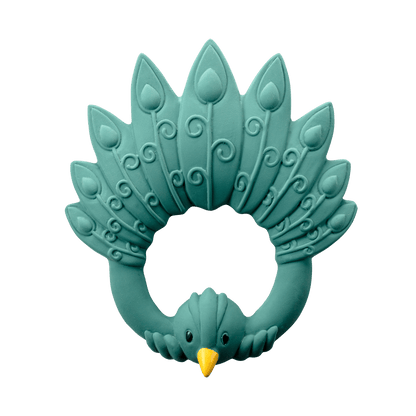 Anneau de Dentition Paon Vert Natruba