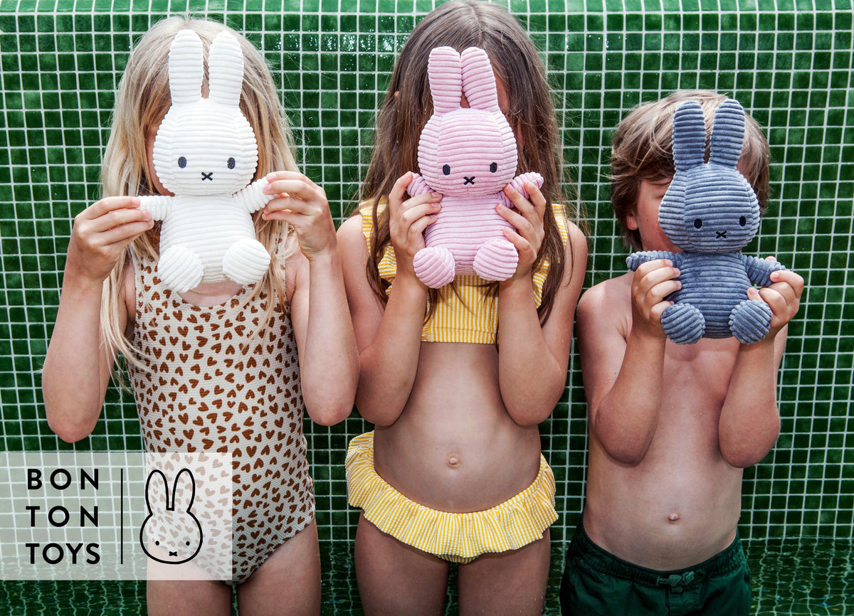 Peluche Lapin Miffy Velours Côtelé M