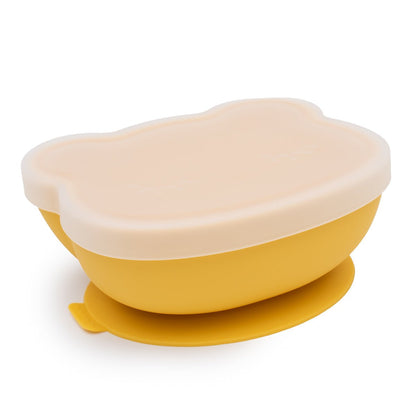 Bol en Silicone Ours Jaune