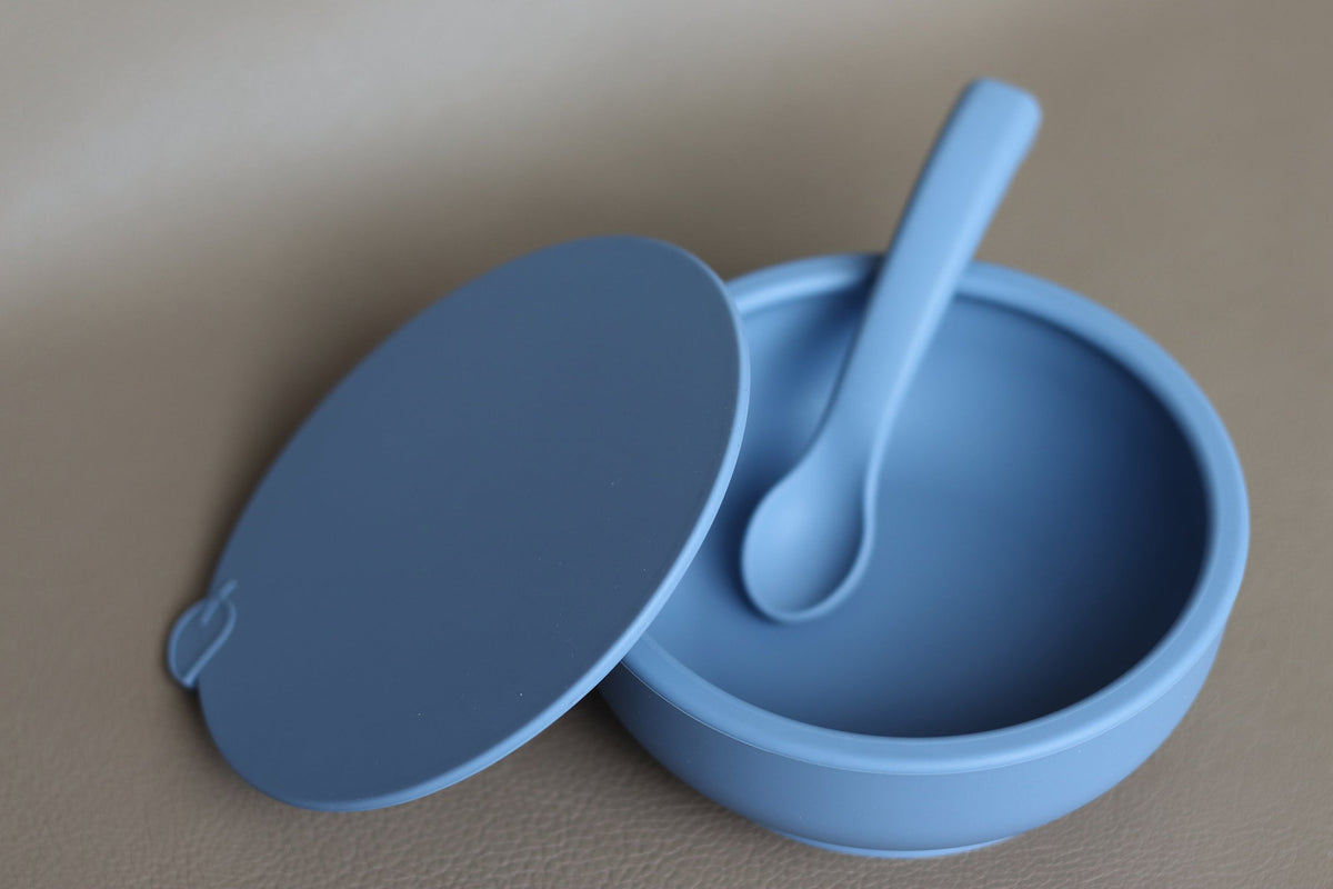 Tazón de taza de succión (+tapa y cuchara) de Lille Vilde
