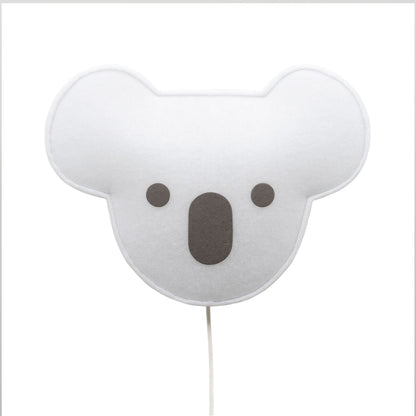 Máscara de koala de luz suave de luz