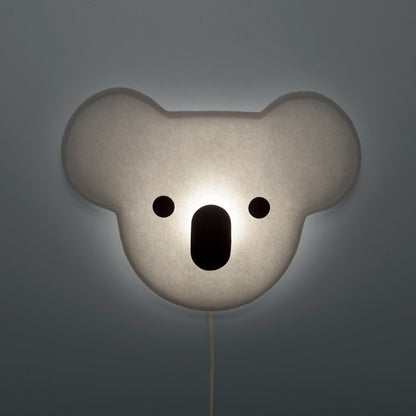 Máscara de koala de luz suave de luz