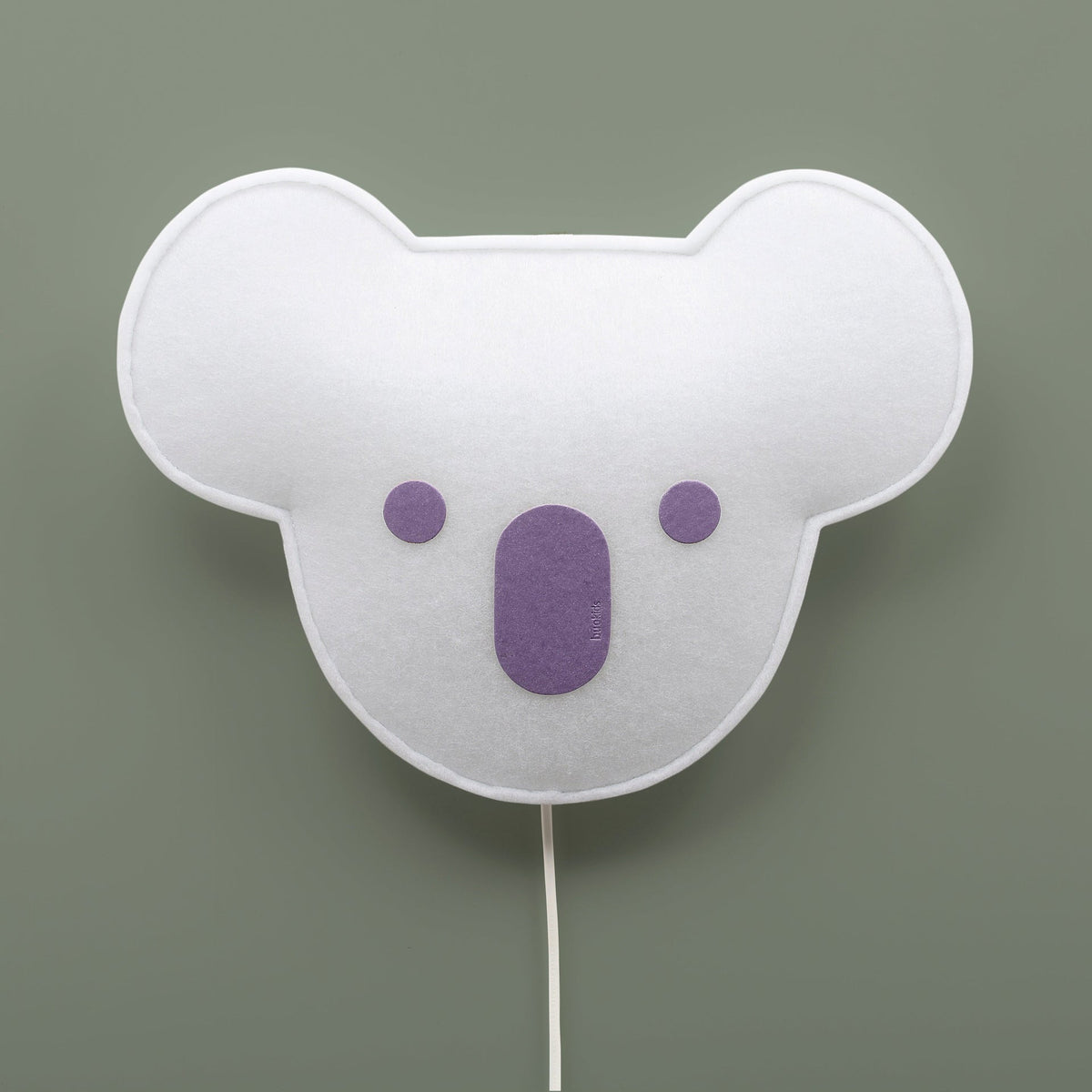 Máscara de koala de luz suave de luz