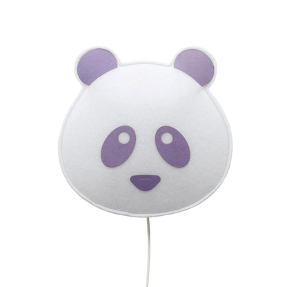 Zacht licht licht panda masker