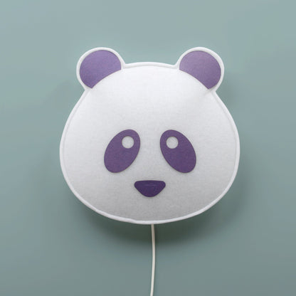 Zacht licht licht panda masker