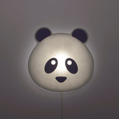 Zacht licht licht panda masker