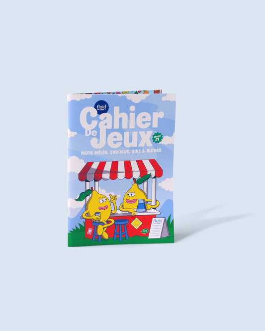 Cahier de jeux FR — Fluid Market, vue 1