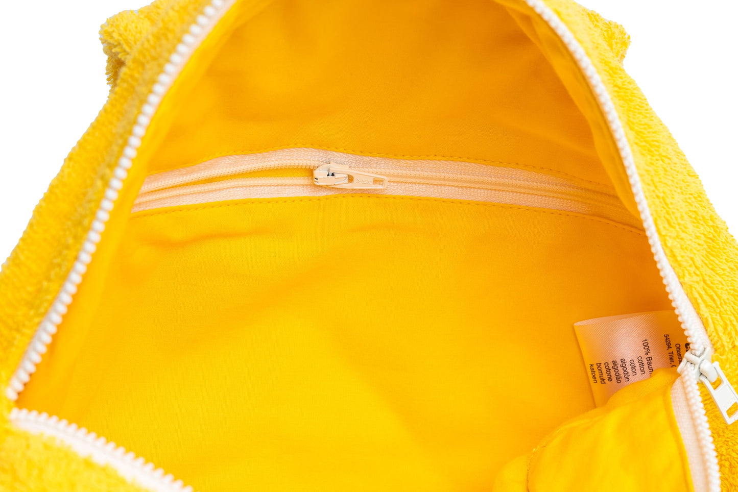 Sac à dos Lola Citron en coton éponge