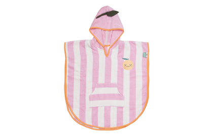 Poncho à capuche Mandy Mandarin