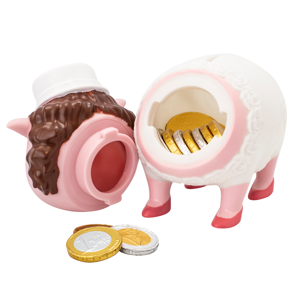 Couple de Cochons Mariés