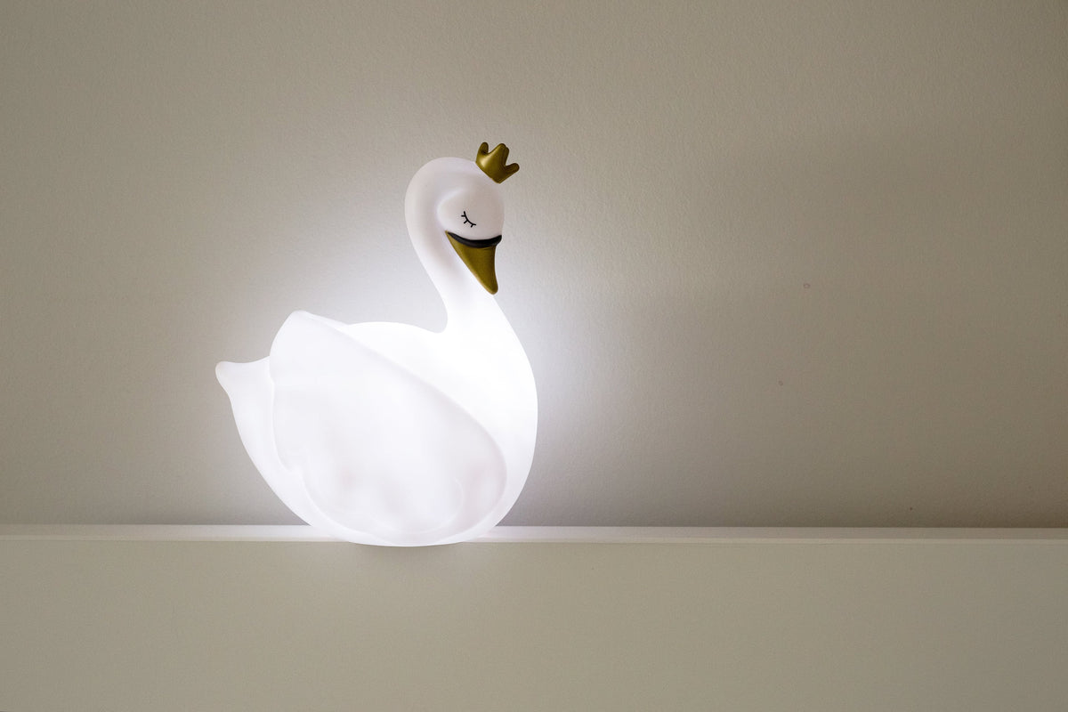 Luz de la noche de la dama blanca