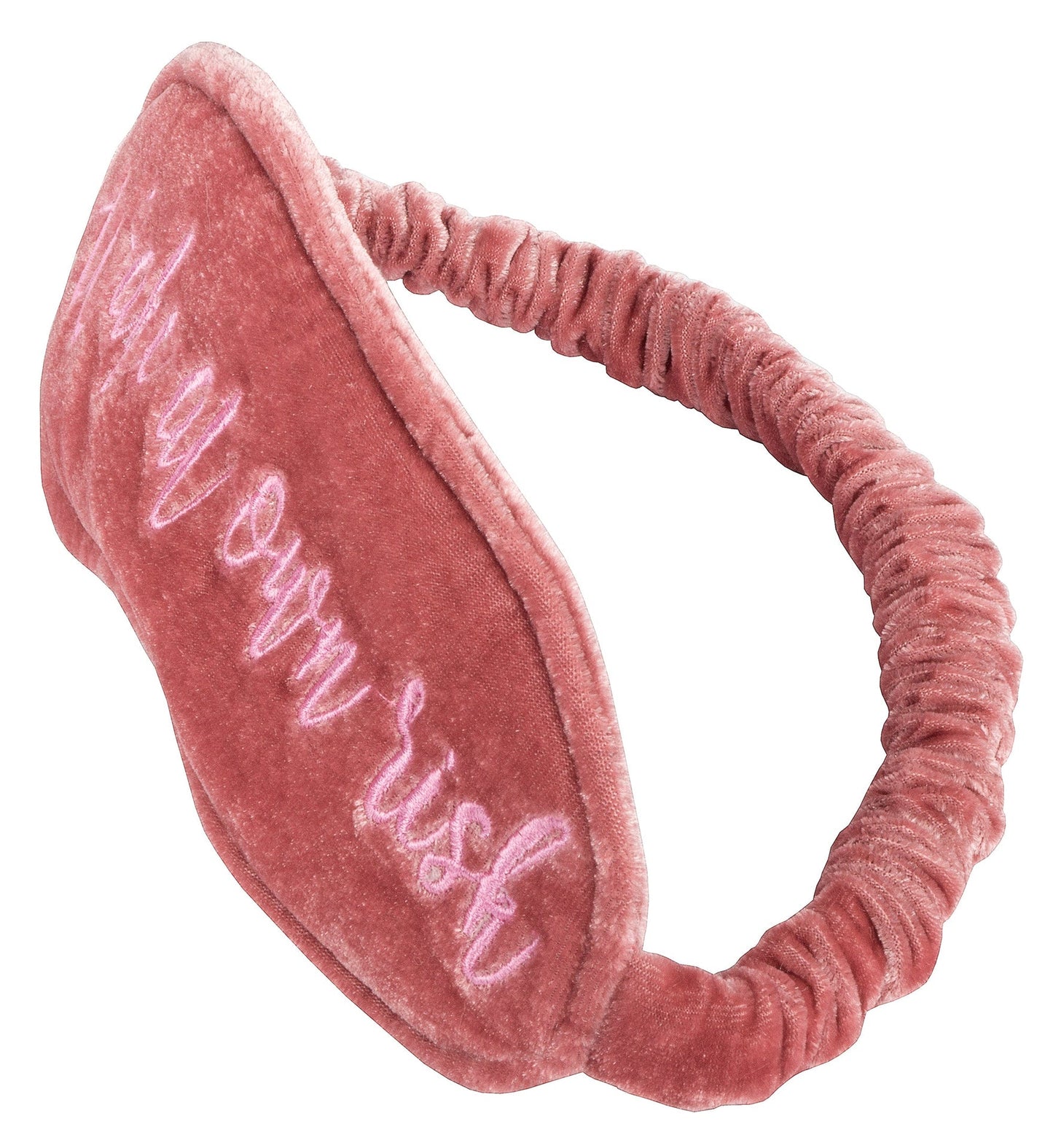 Velours Masque de sommeil – Wake At Own Risk
