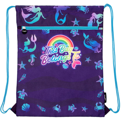Sac à cordon- violet sirènes