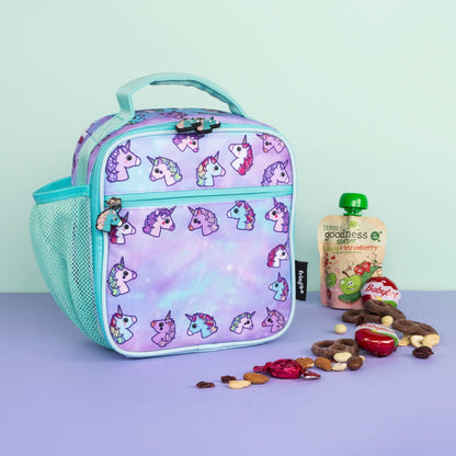 Sac repas – pastel licornes