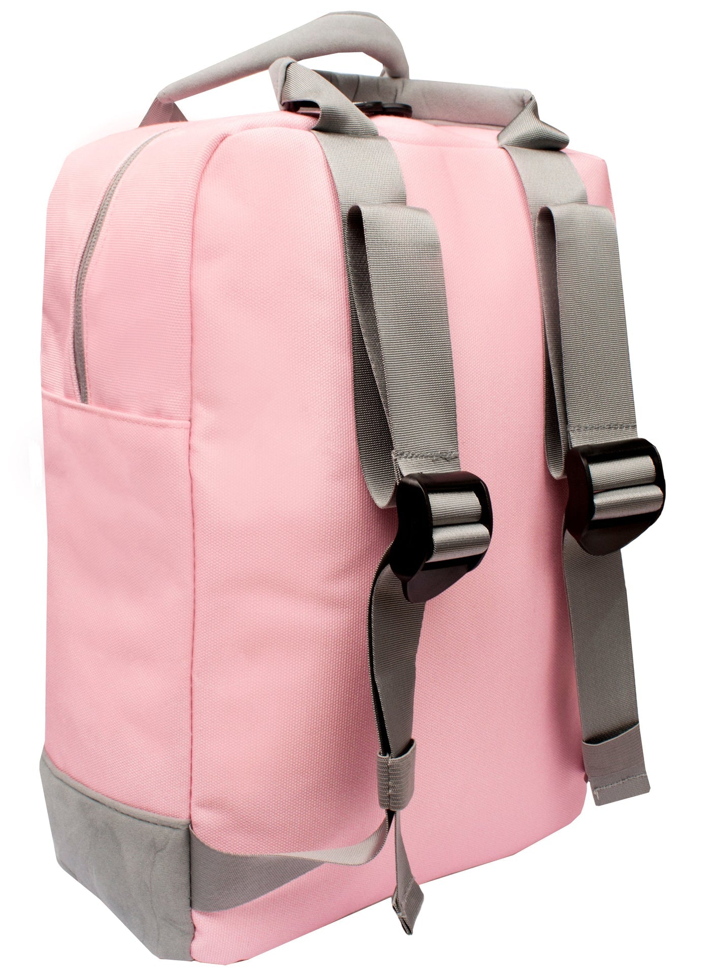 Sac à dos ado rose / gris