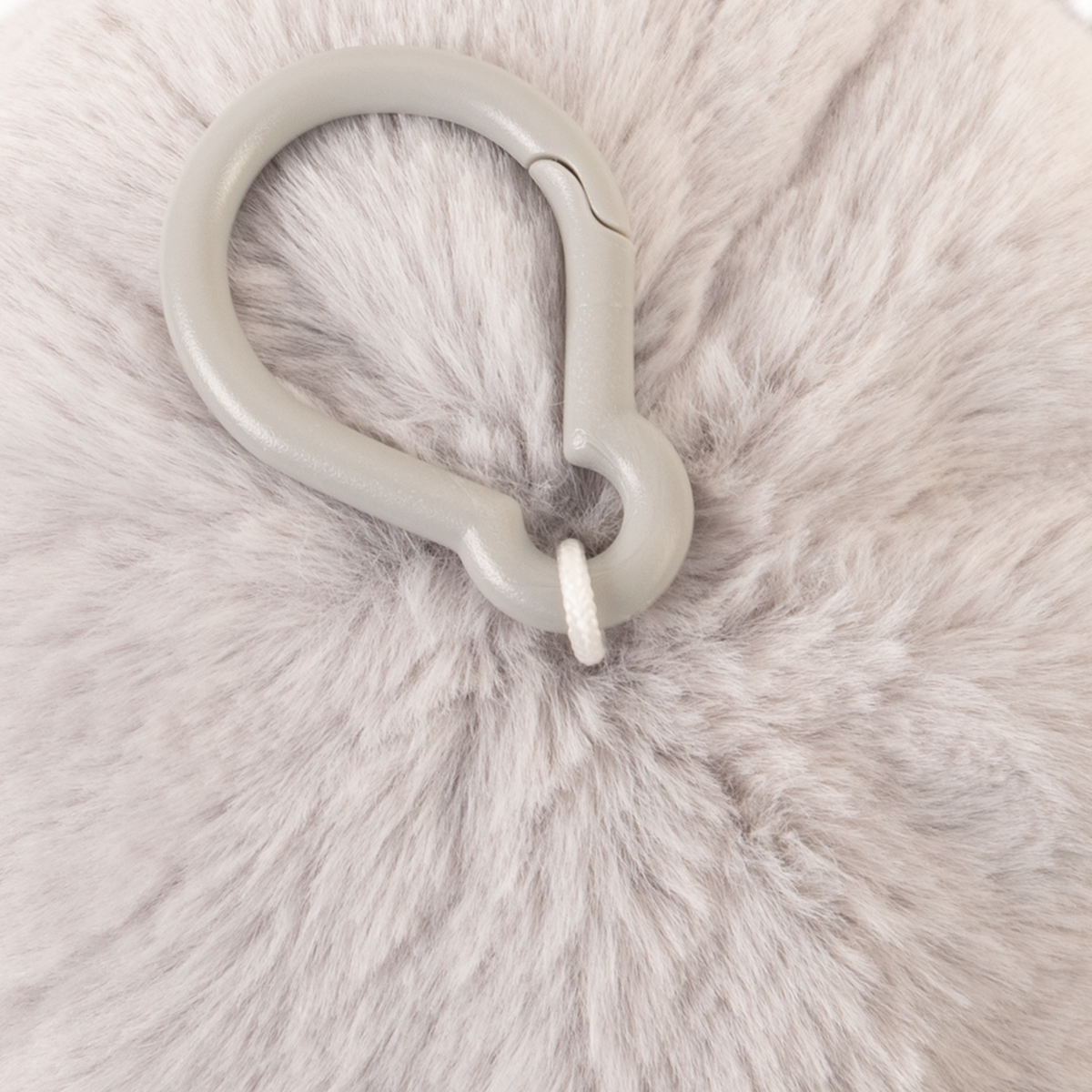 Olly White pluche zwart geluid