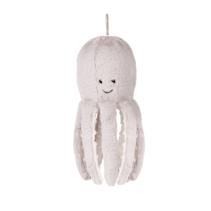 Olly White pluche zwart geluid