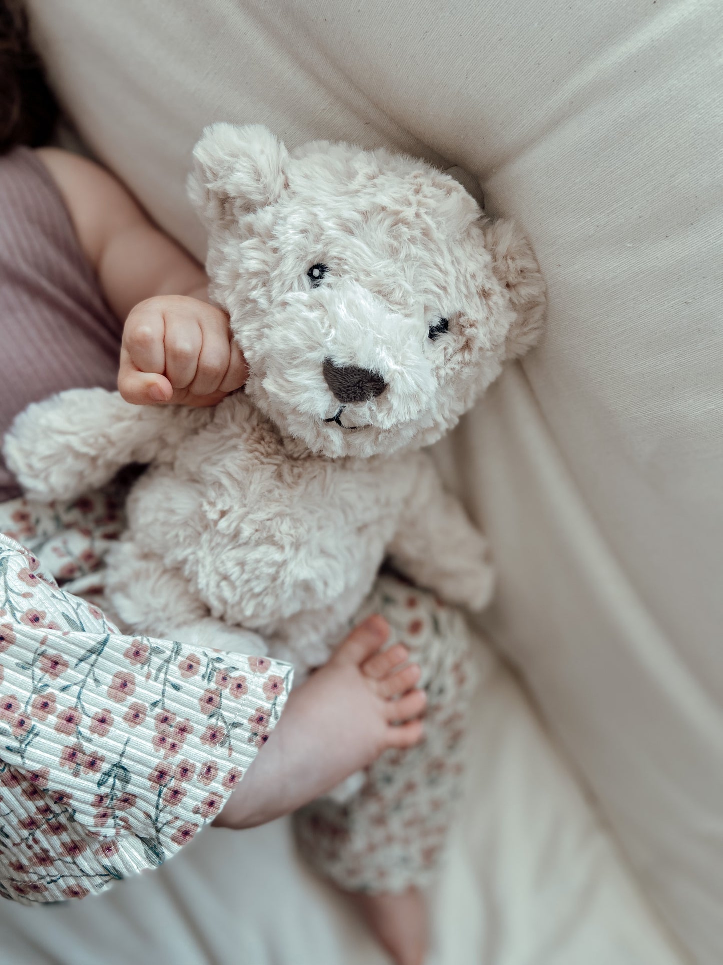 Peluche Bruit Blanc Lou, l’ours