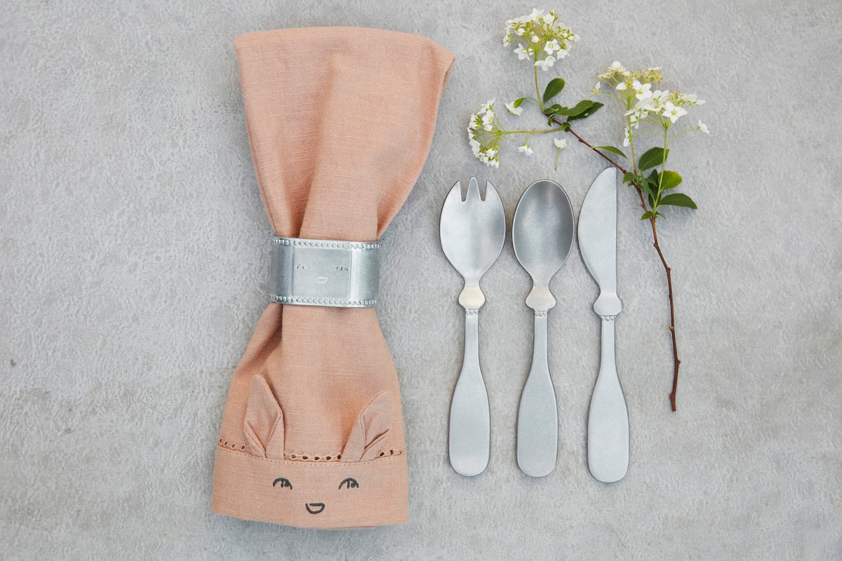Lot de 2 Serviettes de Table Faded Rose / Powder Pink