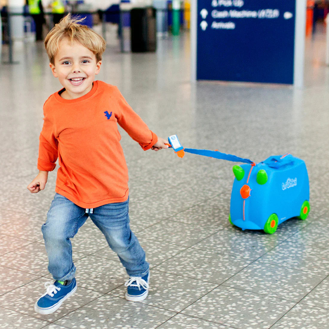 Trunki Ride On - Terrance Bleu