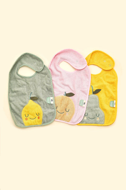 Frottee-Bib Mandy Mandarin