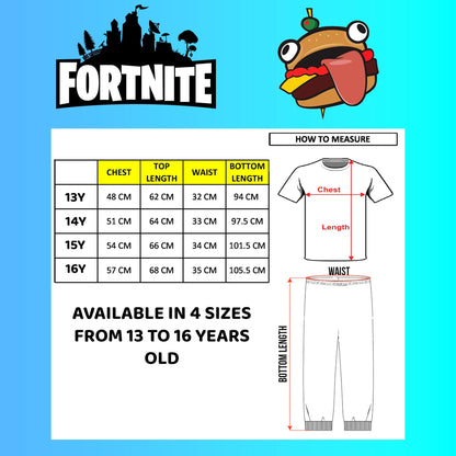 Fortnite Pyjamas with Durr Burger Beef Boss Motif