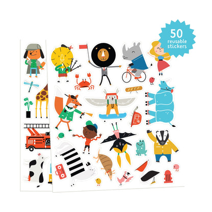 Colorante de pegatinas de póster gigante