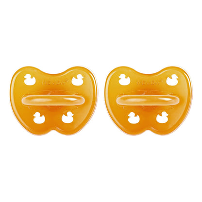 Lot de 2 sucettes symétriques – 3 à 36 mois – HEVEA