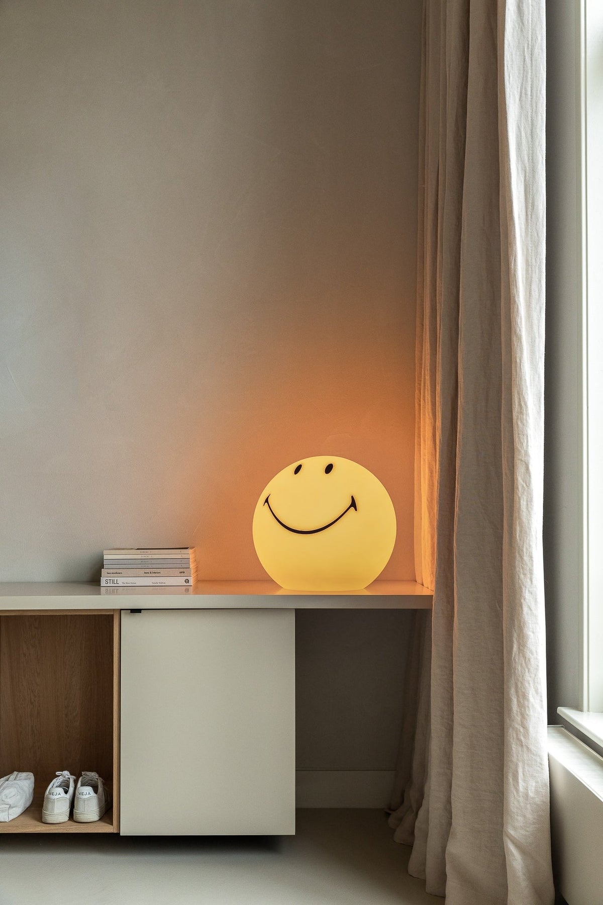 Lampe Smiley XL High Light Mr Maria, vue complémentaire