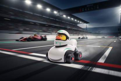 Canard à roulettes Formule 1 - Argent