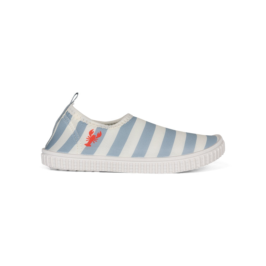 Kids Water Shoes - Blue/White - Lobster Ray - Size 19-29