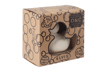 Elvis le Canard Blanc – Jouet de bain et dentition bébé – vue produit 4