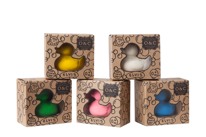 Elvis le Canard Jaune – Jouet de bain et dentition bébé – vue produit 7
