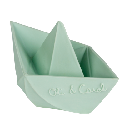 Produit Bateau Origami Menthe Déco