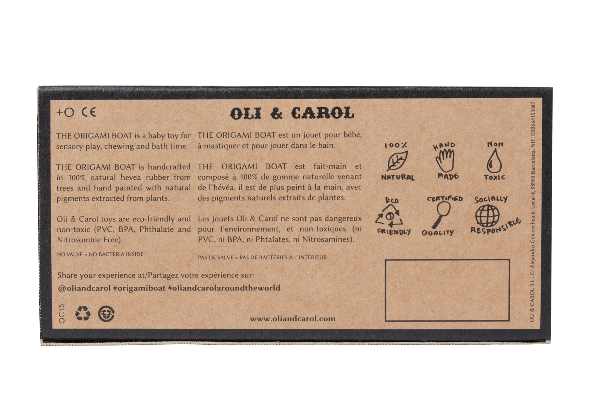 Produit Bateau Origami Rose Collection