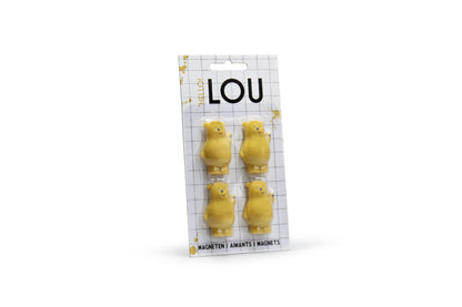 Set de 4 Magnets Ours Lou