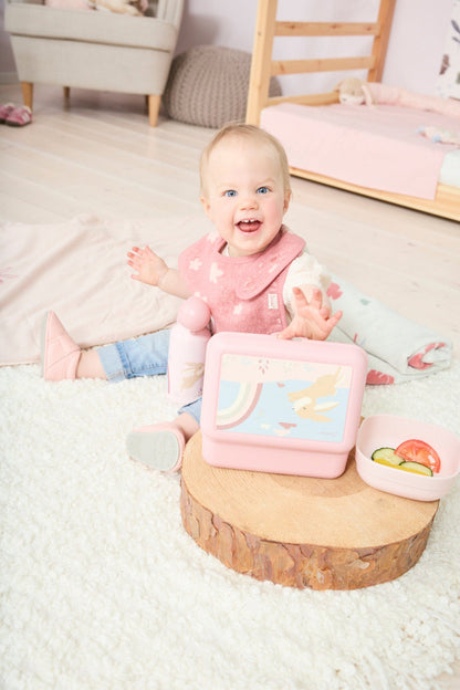 Boîte à goûter enfant Lapin Hanni – mise en situation
