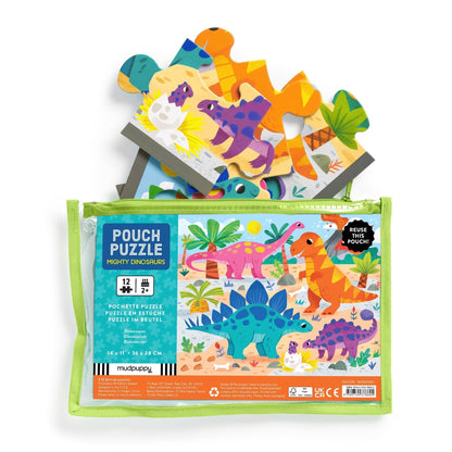 Puzzle Mighty Dinosaurs Mudpuppy - vue détaillée complémentaire