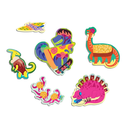 Puzzle dinosaure Pizzasaurus 60 pièces - Mudpuppy