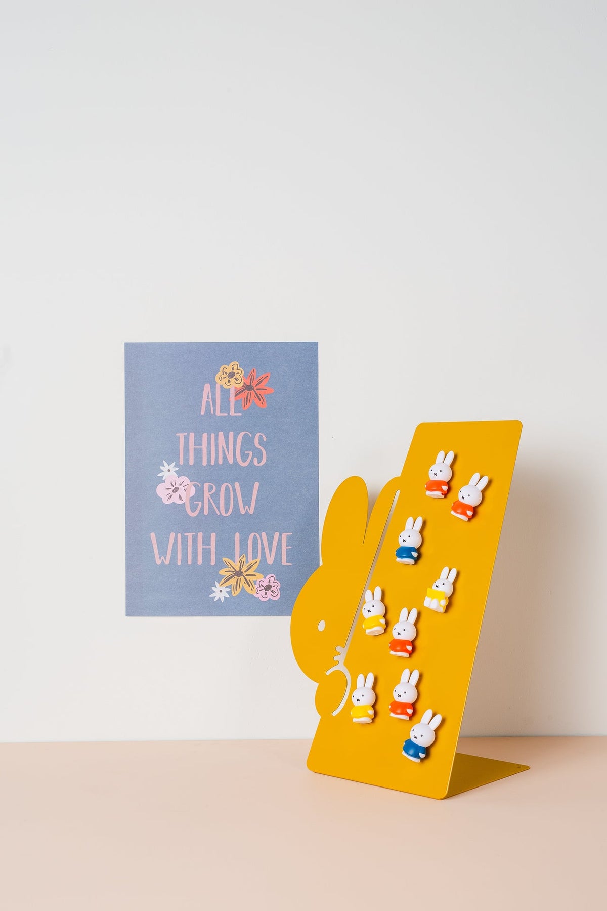 Tableau Magnétique Lapin Miffy - Peek a Boo